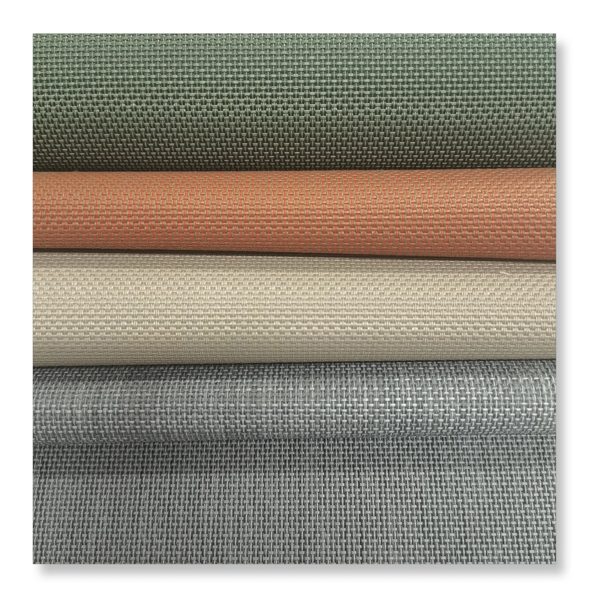 YALEES Eco Friendly Soft  Pvc Coated Vinyl Polyester Woven Mesh Fabric For Cushion / Pillow Case