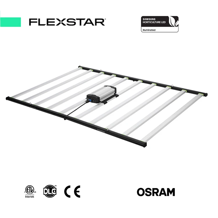 Высокопроизводительный умный контроль Sinowell Flexstar 800 ватт 1000 складной светодиодный светильник полного спектра