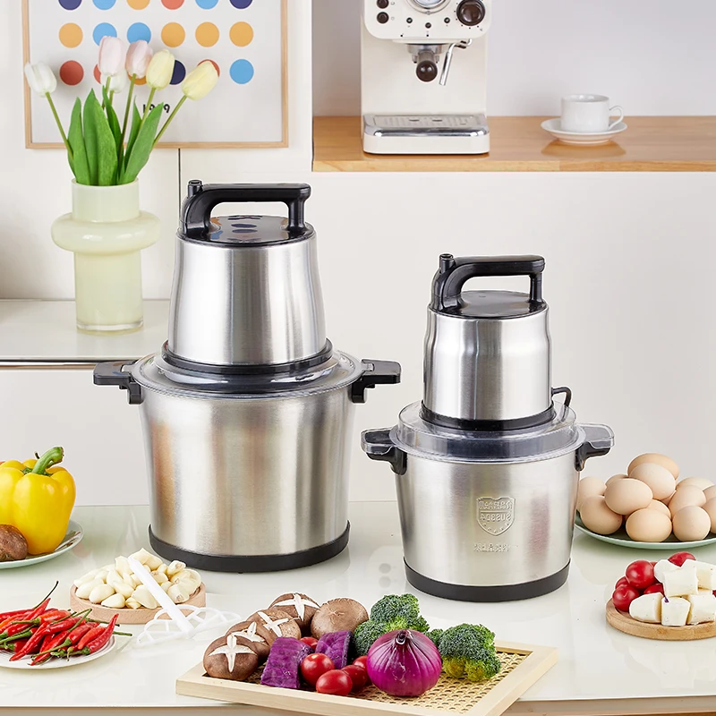 mixeur foufou mix poundo yam pounder mixer pounding commercial 6l stainless steel meat grinder machine to cook fufu