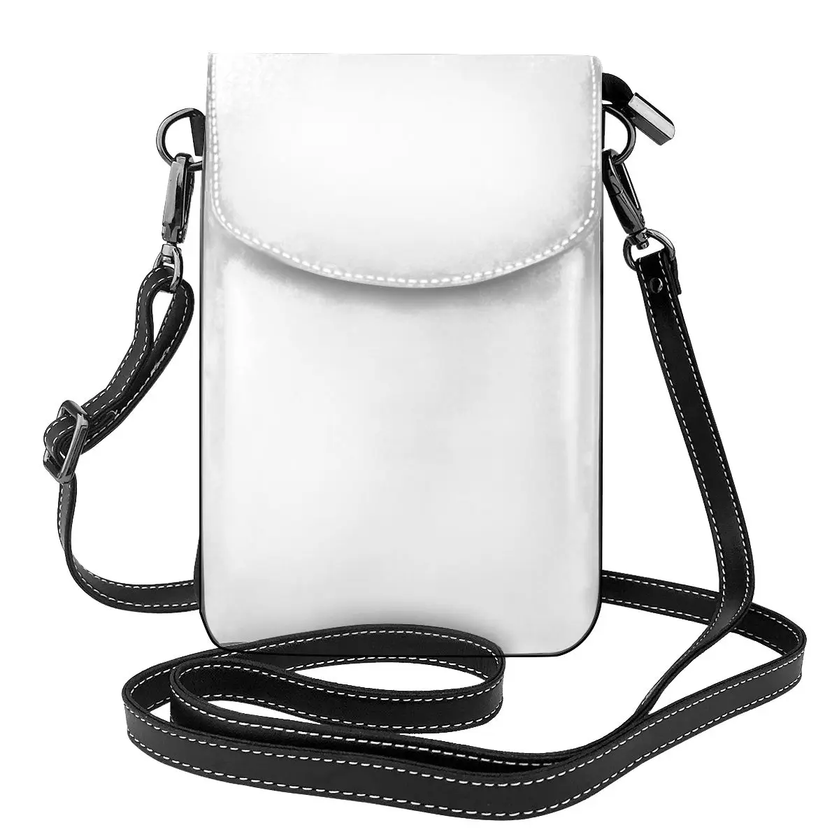 Mini purse crossbody free printing blank pu leather sublimation phone wallet for girls women