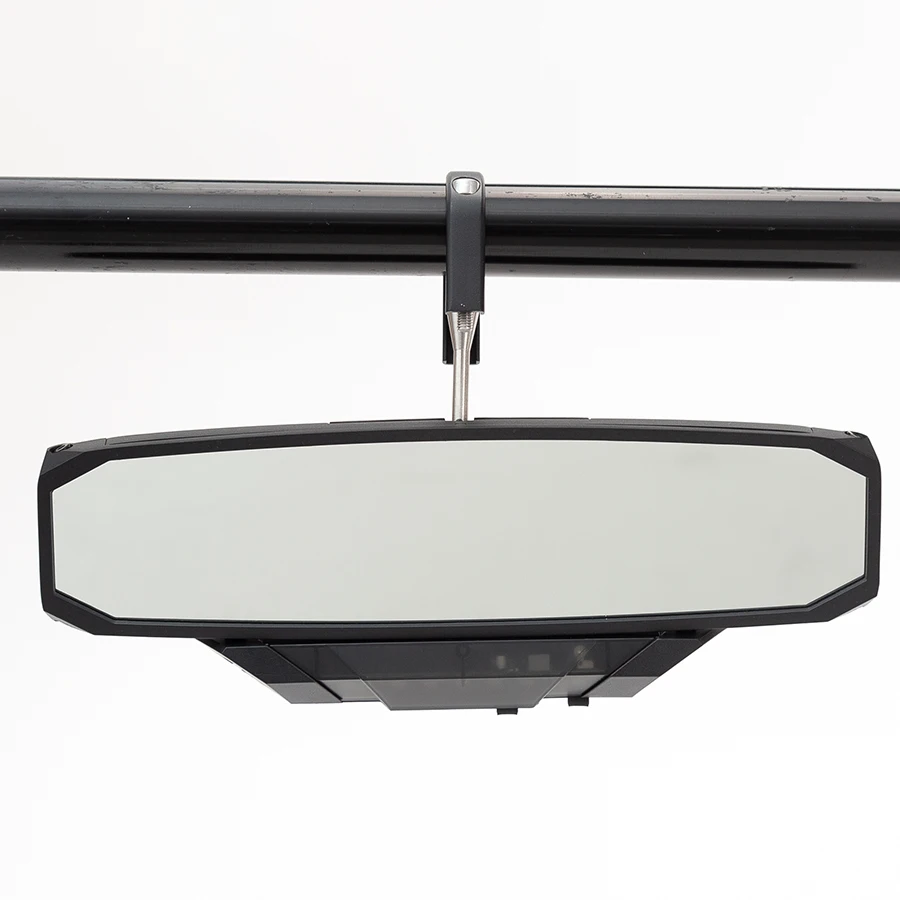 High Quality 1.75-2 Inch Universal Adjustable Interior With Reading Light Wide View Rear Mirror For Maverick X3 Rhino RZR