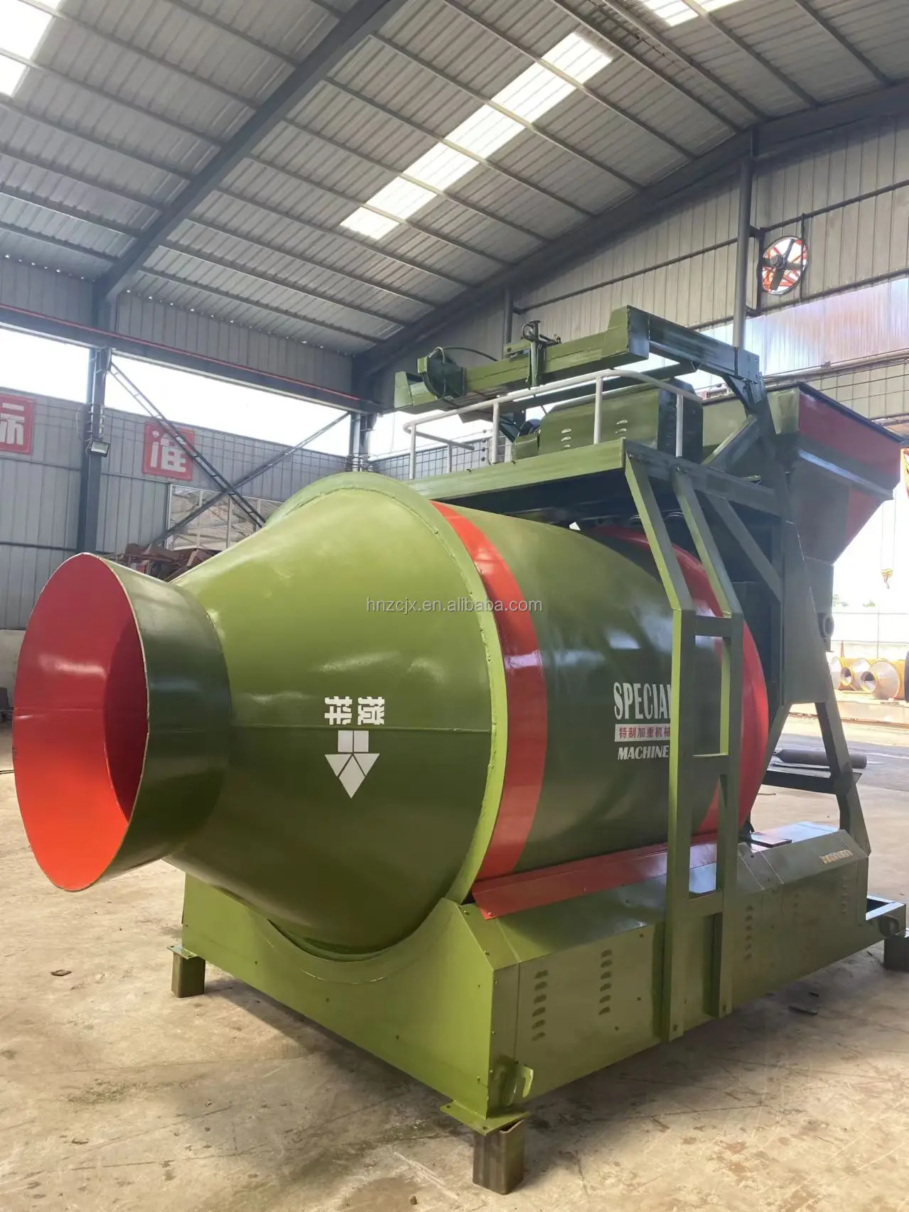 ZHUCHENG Official Low Consumption  the Price of  Mini Diesel  Cement Mixer in Algeria JZC500 for 400 500L