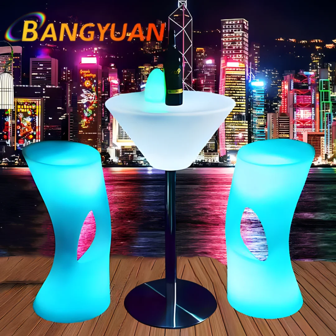 LED furniture bar table bar furniture for nightclub illuminated led bar table nightclub party furniture LED table