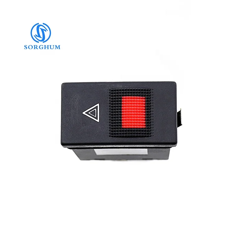 Sorghum 8D0941509D Hazard Warning Switch Car Electric Warning Light Switch For Audi A4