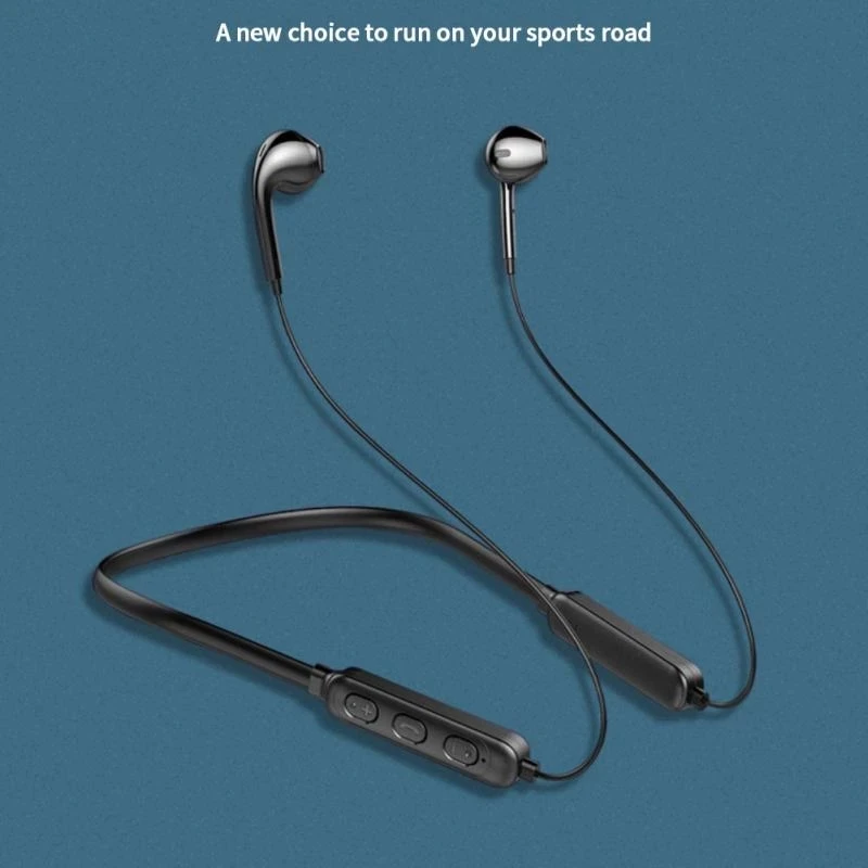 New wireless Bluetooth headphone halterneck Stereo noise cancelling Universal 5.0 Sports headset
