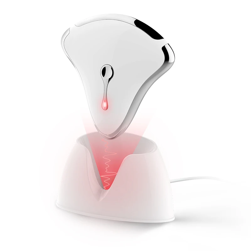 Hot Sales  Portable Mini facial slimming gua sha massage machines anti-aging skin tightening wireless massager