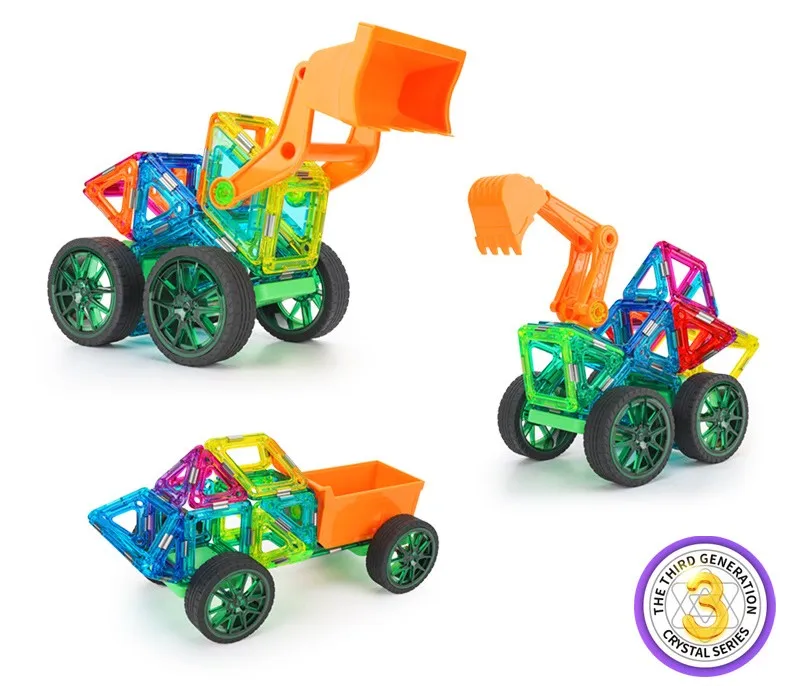 High Quality 80pcs Magnetic Building Blocks Preschool Magnetic Tiles