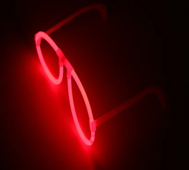 Light Up Glow Fluorescence Eye Glasses for Christmas Party