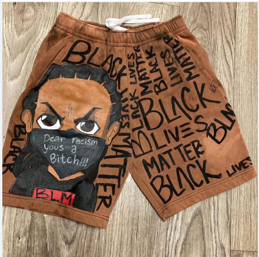 2021 custom wholesale cheap hot sale cotton running cargo stitched retro basketball sweat summer mens shorts