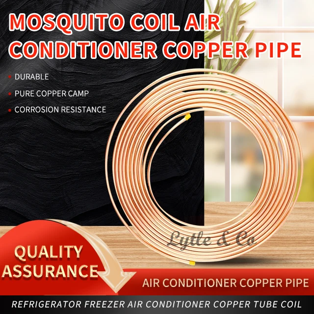 High quality mosquito coil air conditioner copper pipe and Original air conditioner Parts and Durable