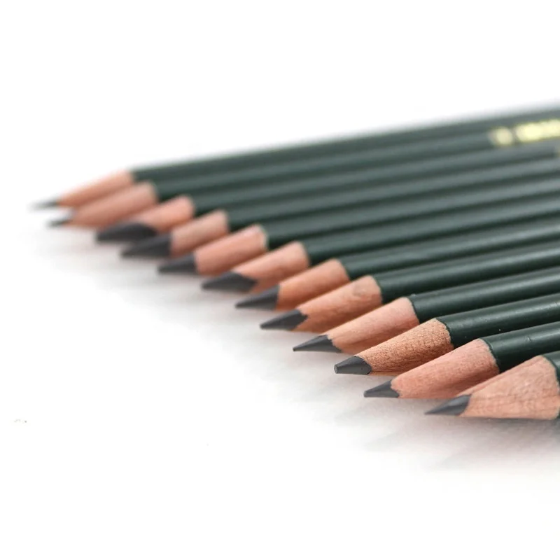 12pcs professional standard sketching hb pencils for drawing wooden pencils school supplies set Art office school supplies