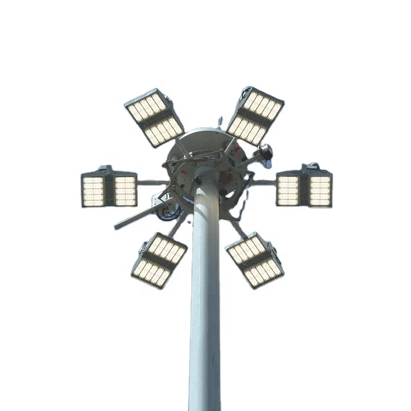 Explosion proof hot galvanized high mast pole light floodlight 600 watt