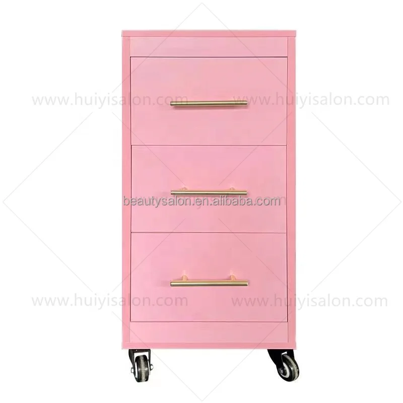 Hairdressing pedicure trolley for salon plastic hair salon trolley cart rolling cart trolley ZY-820
