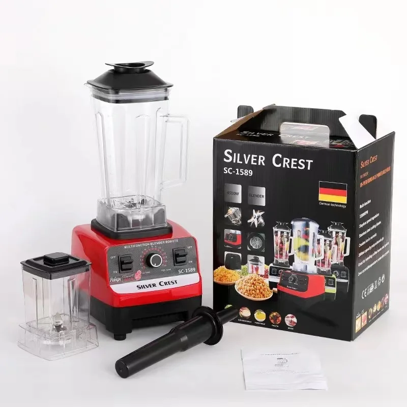 Sliver Crest Blender 4500w 2 in 1 blender For You Family Use moulinex blender set