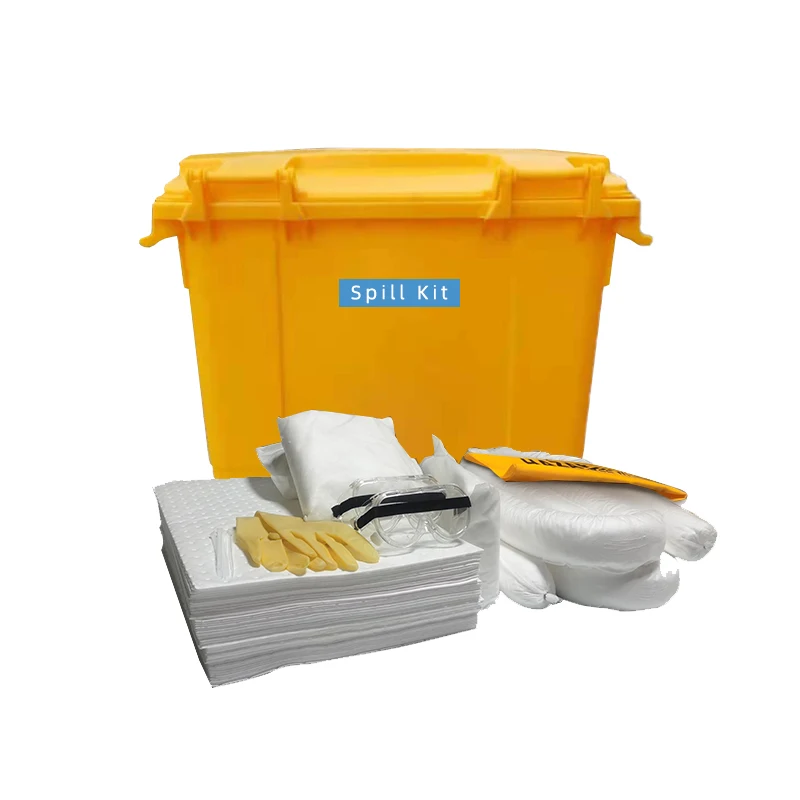 Large Absorbency  Mobile Oil Spill Kit For Marine Vessel