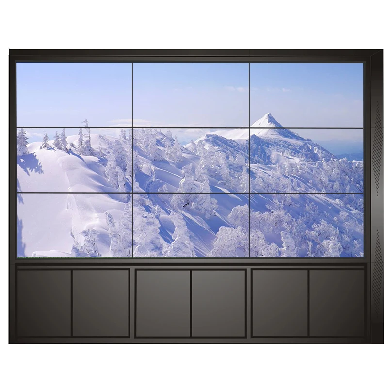 Indoor P2.5 640x480mm HD LCD Panels High Definition Conference Hall Fine Pixel Pitch LCD video wall LCD display panel