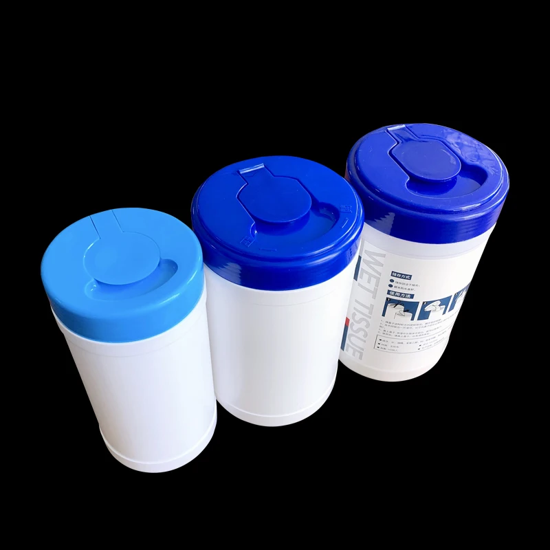Customized Dry Barrel Wet Wipes In Canister Baby Wipes