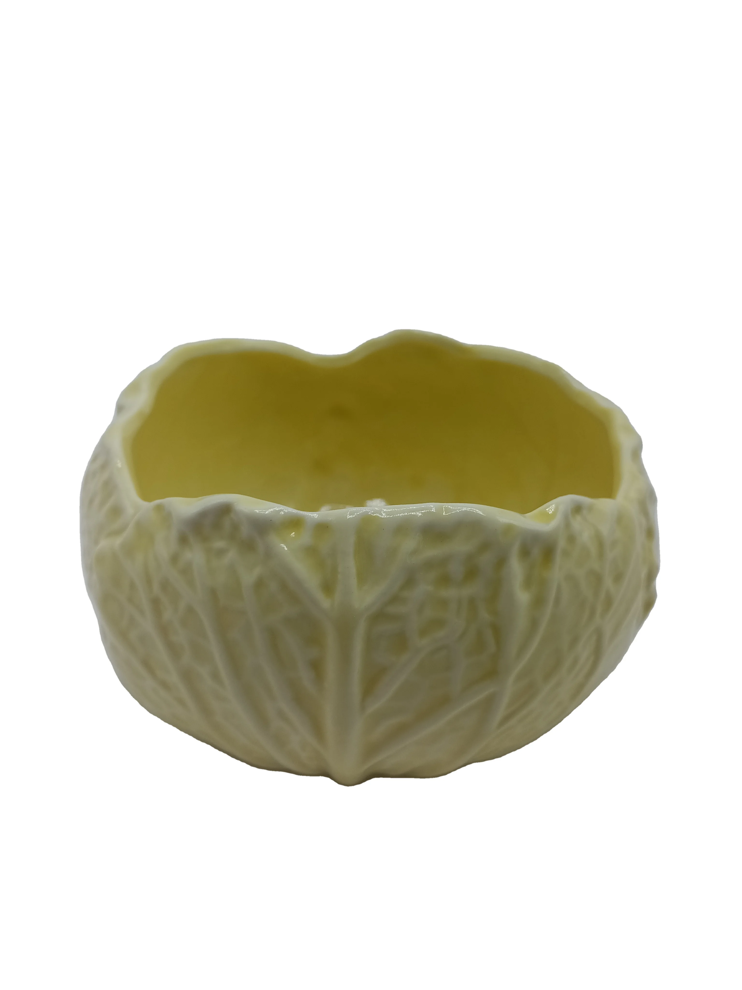 Customized Indoor Modern Simple Ceramic Flower Plant Pot Glazed Cabbage Pattern Pot And Vases For Home Decoration