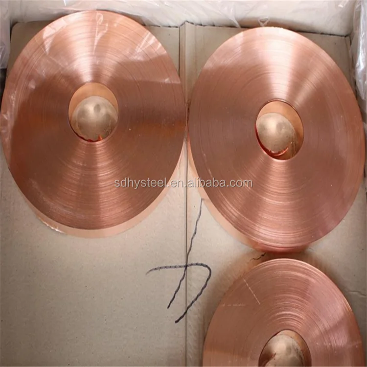 Медная лента C1100 с неизолированным заземлением, серия китайского поставщика