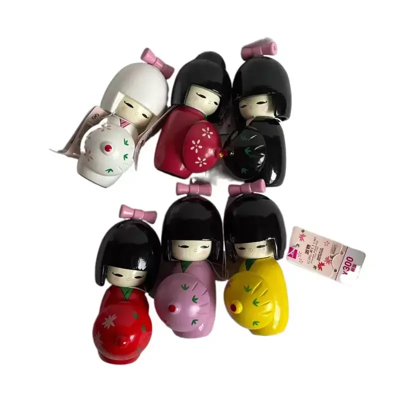 high quality colors kids kimono inexpensive and fine toy girl japanese wholesale wooden mini japanese dolls