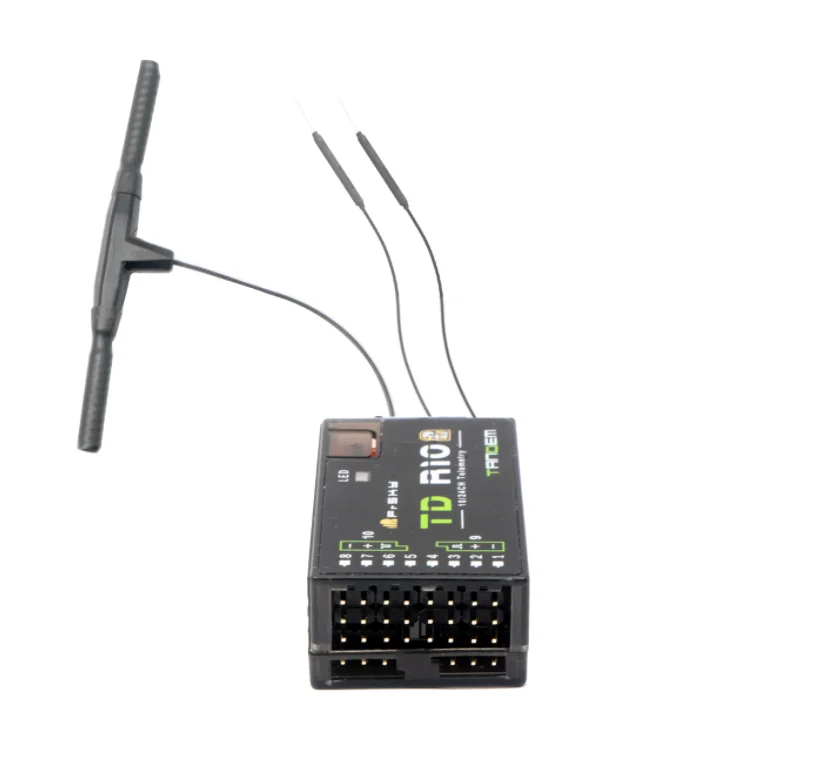 FrSky TD R10 2.4GHz 900MHz Dual Frequency Receiver 10CH PWM Channel Receiver For Remote Control Airplane Helicopter Drone