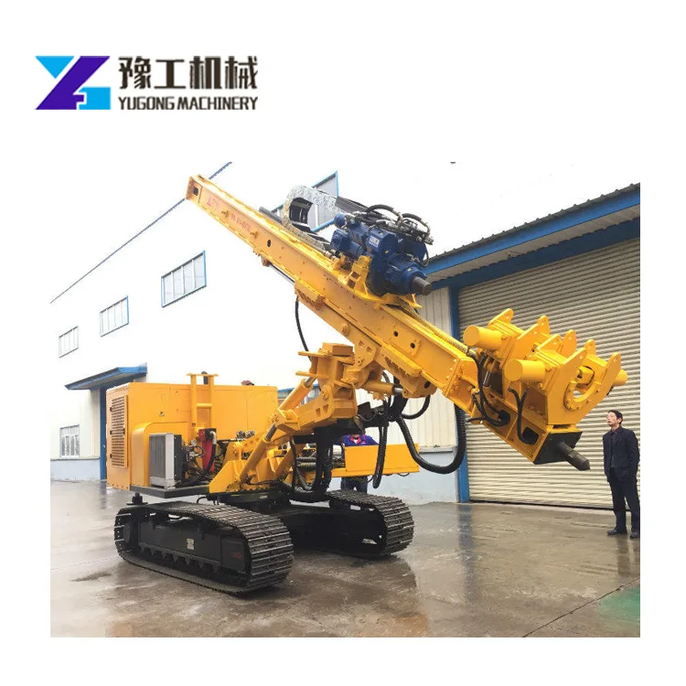 Crawler Mounted Dth Micropile Drilling Rig Machine For Sale