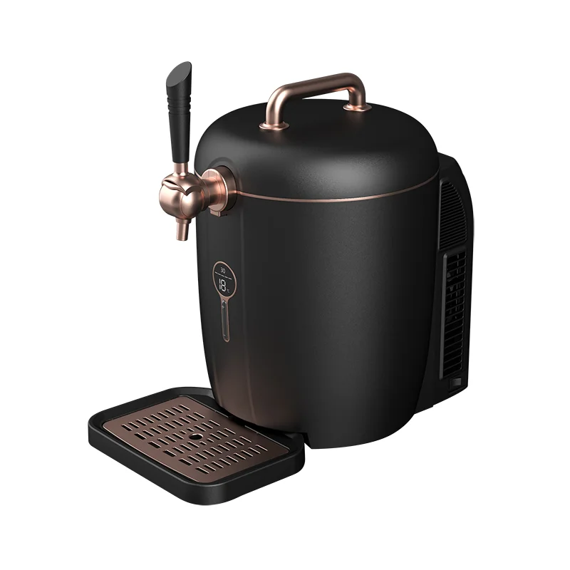 WEILI 6L заводская настройка ODM OEM розовый золотой пивной портативный диспенсер с краном из нержавеющей стали для дома