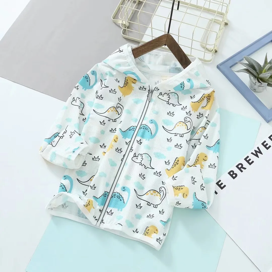 
cheap price anti-mosquito 2021 new style kids girls jacket mesh summer long sleeve jacket coat 