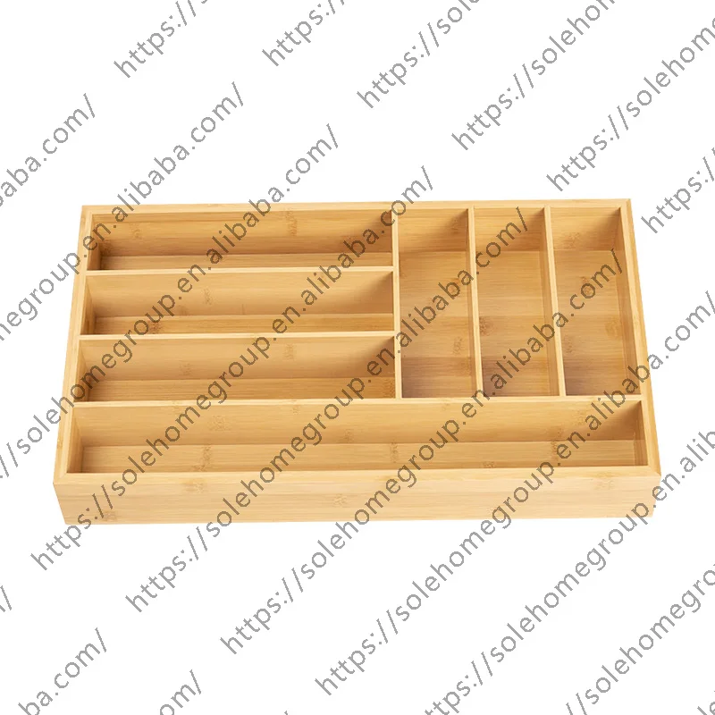 luxury utensil organizer for drawer utensil silverware holder and bamboo cutlery tray