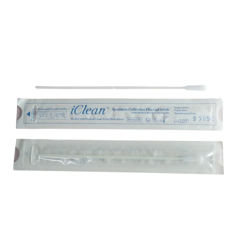 
Disposable virus testing collect transport nasopharyngeal swab test medical nasal sterile swab sticks 
