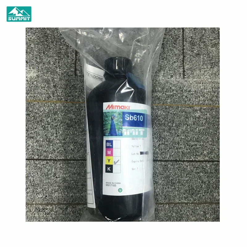 High Fastness Sublimation Paint SB610 Ink 1000ml Bottle with 4 Color