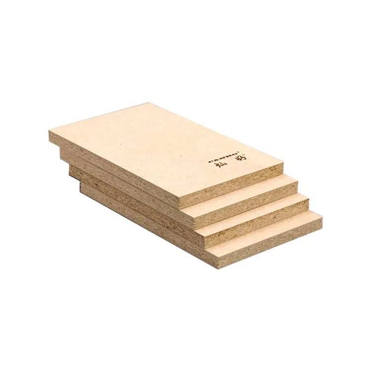 Hallow Melamine Pre Laminated Plain Prelaminated Chipboard Particle Board 18Mm For Doors