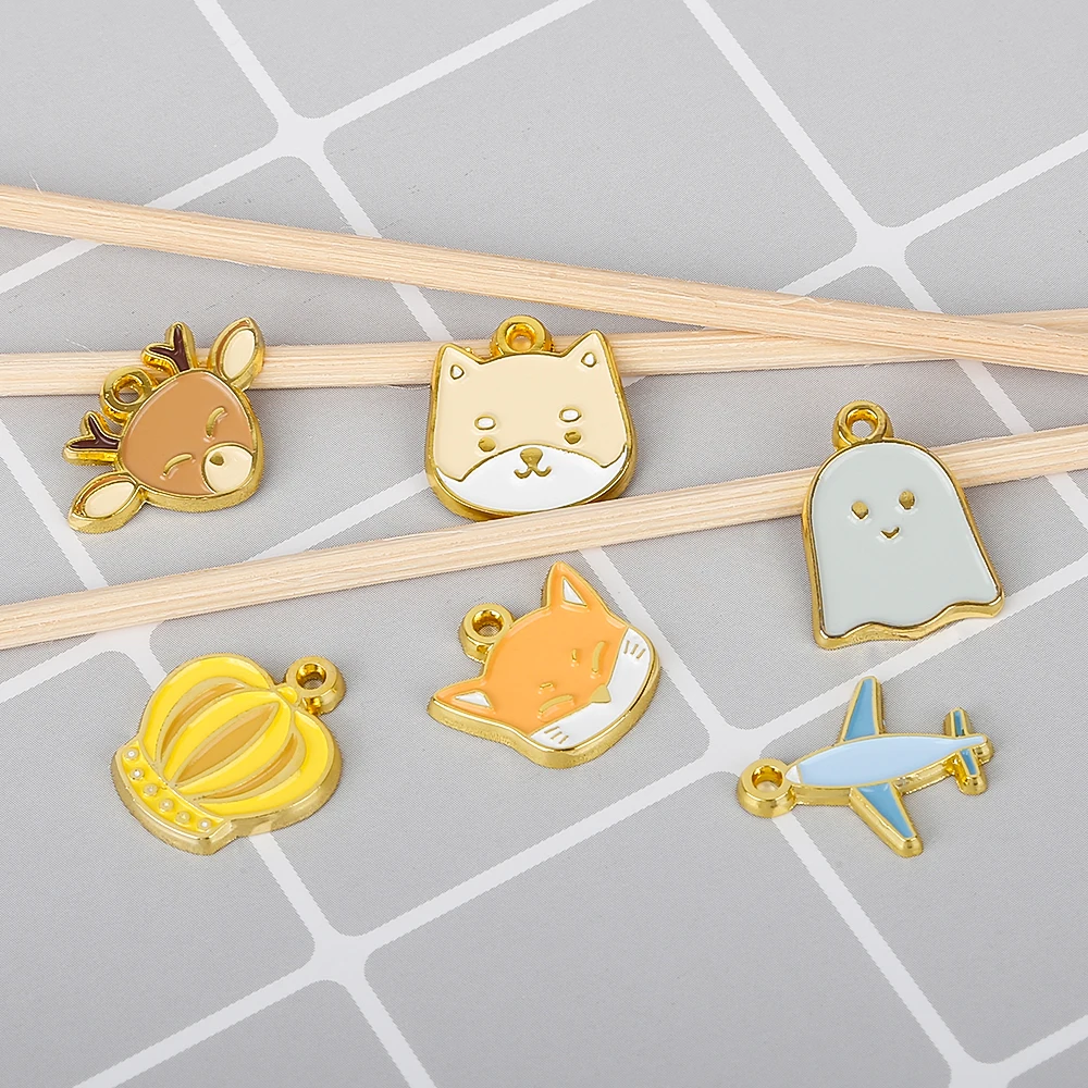 Custom Jewelry Bracelet Necklace Pendant Design Enamel Charms For Jewelry Making Custom Pendants Charms