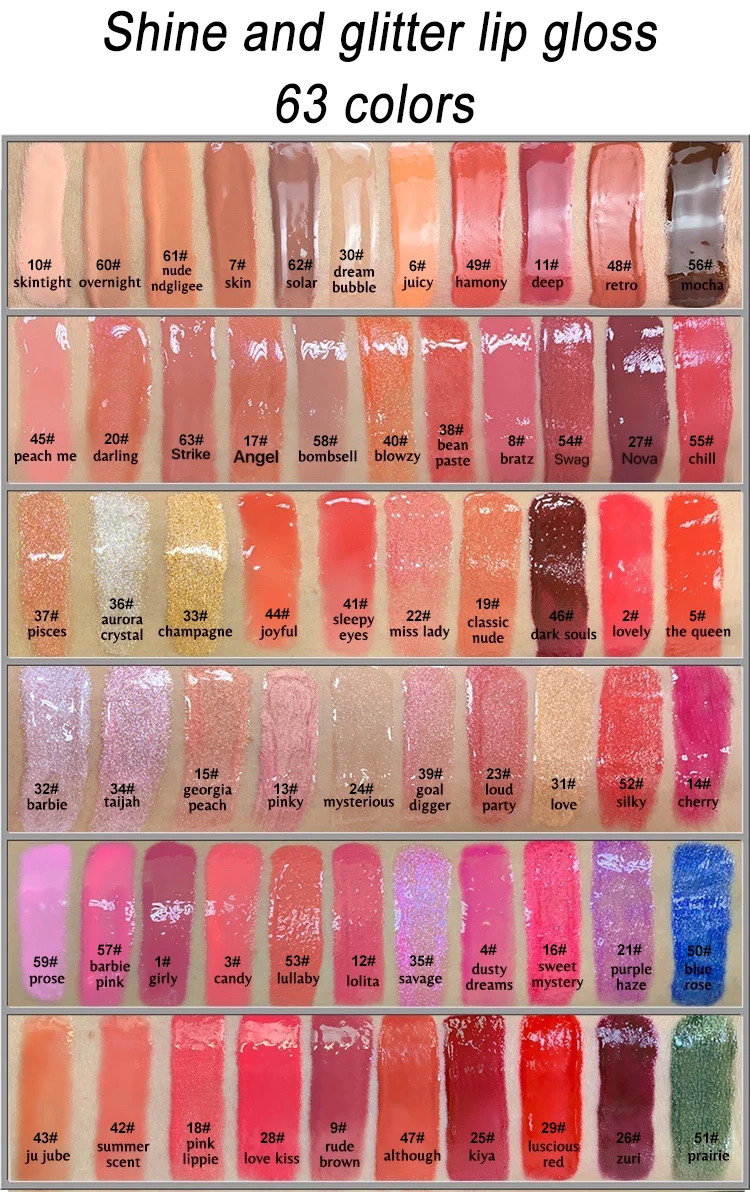 Custom made lipgloss tube lipstick bundle packaging boxes logo printed lip gloss tubes and box custom label