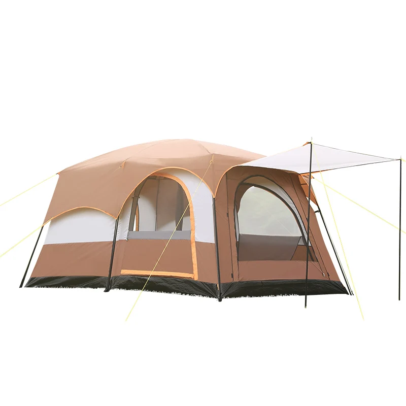 
Outdoor OEM Camping Four Season Tent Outing Two Bedrooms One Living Room Tent High Quality Big Space Camping Tent 