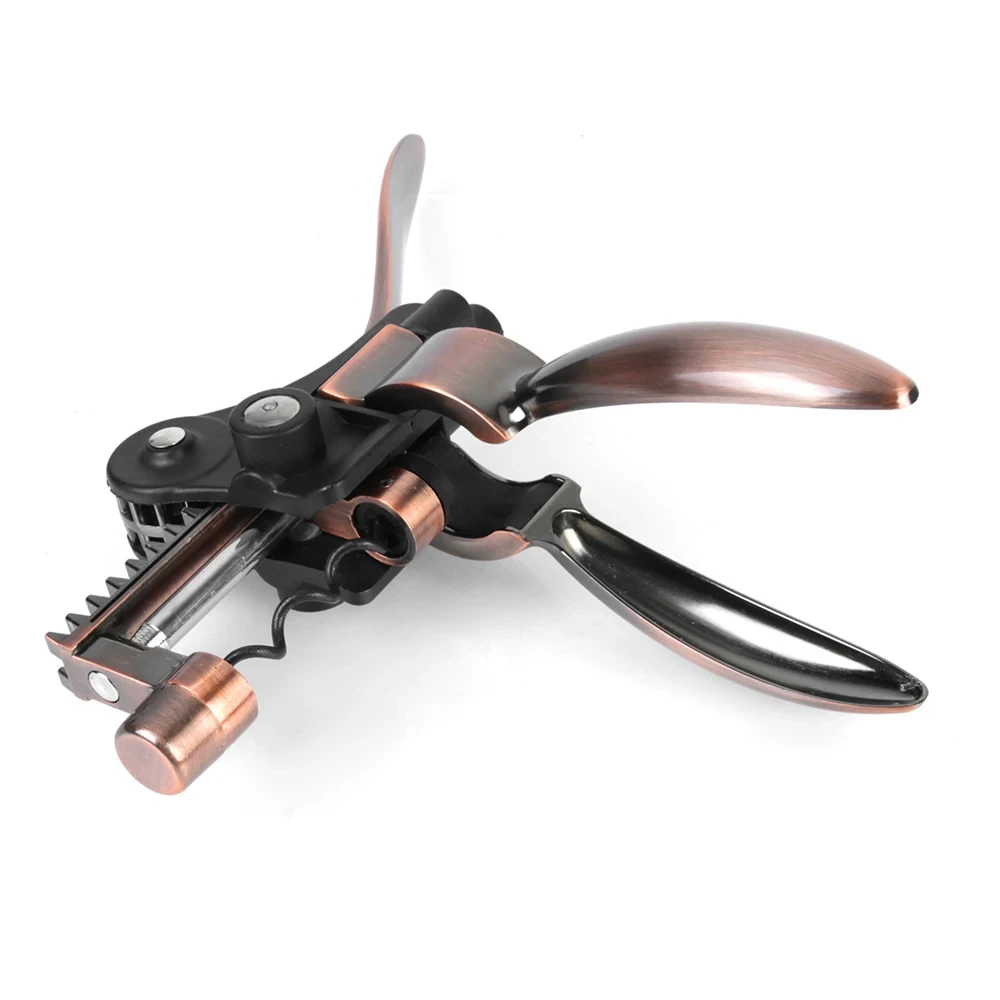 Zinc Alloy High-End Red Wine Corkscrew Bronze Rabbit Head Screwdriver Wine Opener Bottle Opener Bottle Openers
