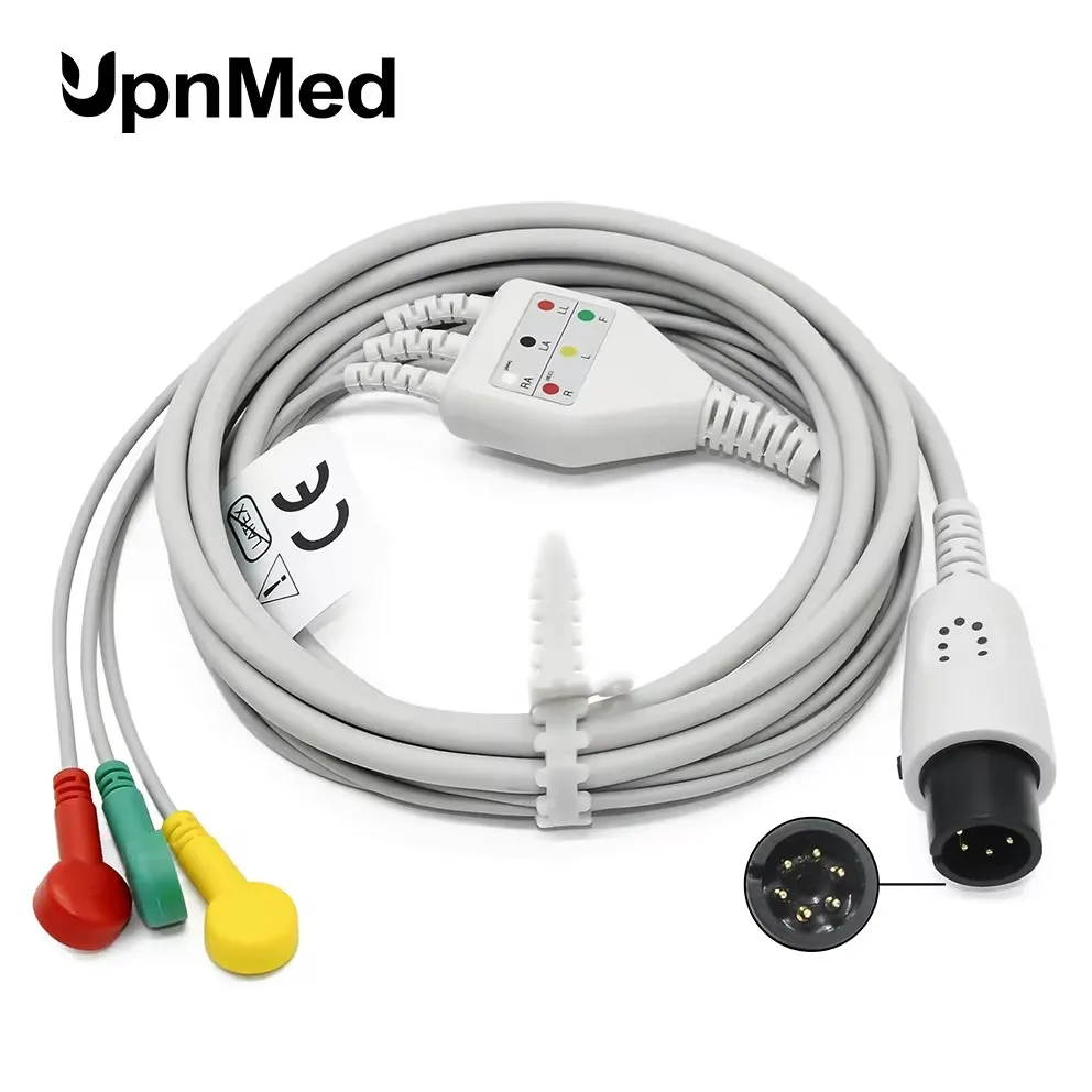 G3F meditech 3 lead ecg cable snap IEC