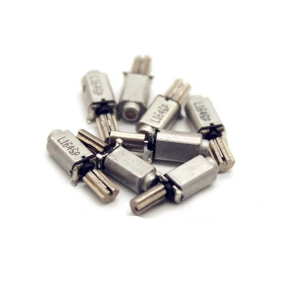 Taidacent 4mm*7mm SMD SMT Vibrating Motor Small Electric DC Cylinder Vibrator Motors 1.5V Vibration Motor