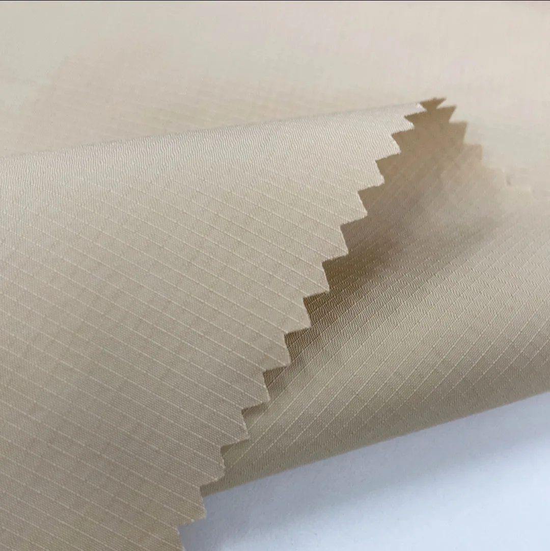 Outdoor Fabric 100d Polyester Cotton Checked Poly Cotton Fabric 68% Polyester 32% Cotton Tc Ripstop Fabric for Uniform Garment