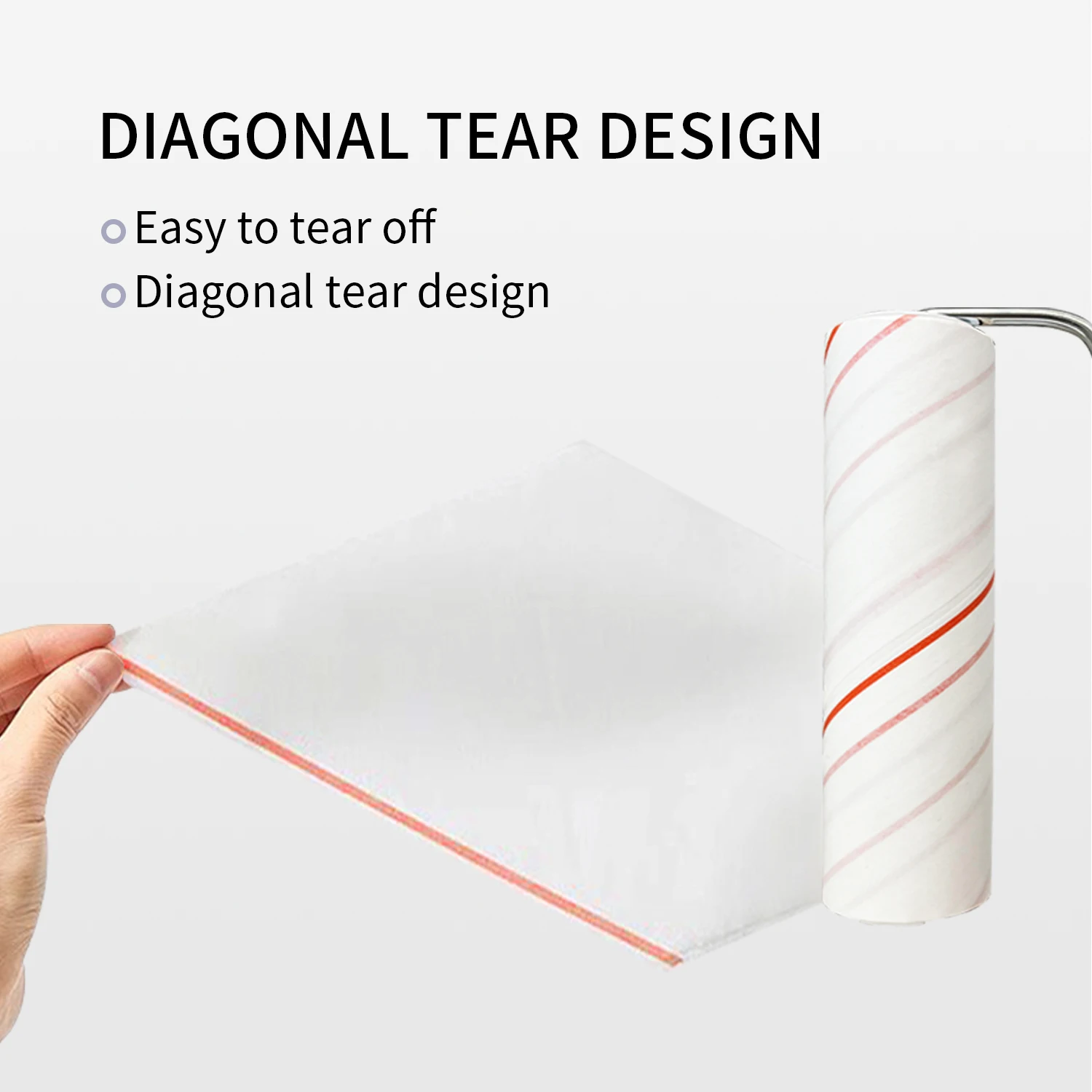 extra sticky roller machine adhesive Lint Roller Refill reusable  for pet hair