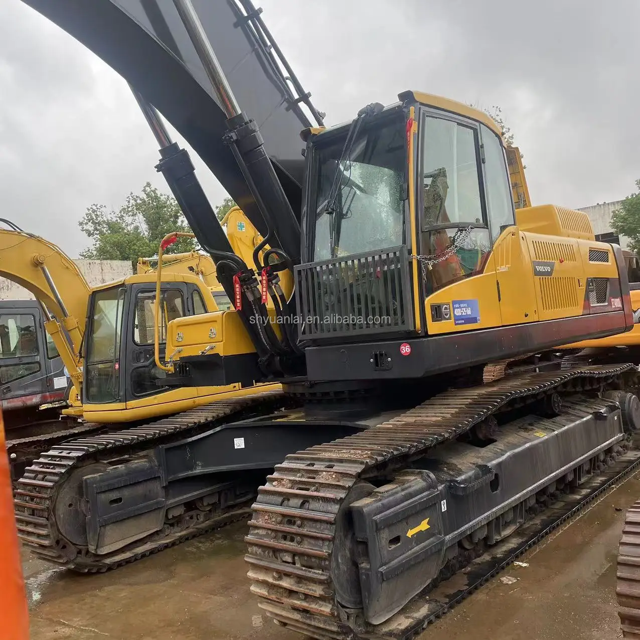 Гидравлический экскаватор Volvo EC480DL EC480 гусеничный высокого качества EC480BLC б/у