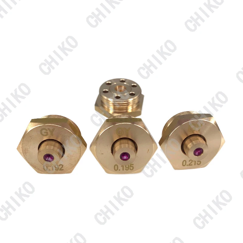 0.192mm 0.195mm 0.215mm EDM Wire Guide Diamond Nozzle Ruby Guide for Medium Speed Wire Cutting Machines