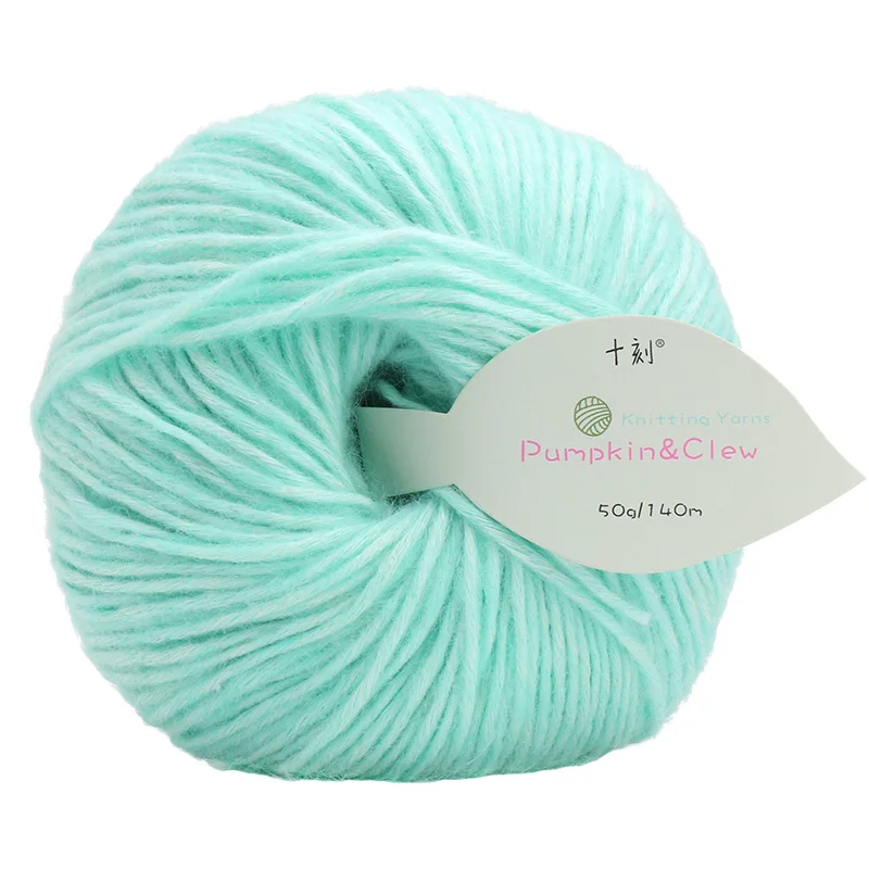 
Zhonghuai solid colors acrylic polyester cotton air yarn knitting and crochet yarn 