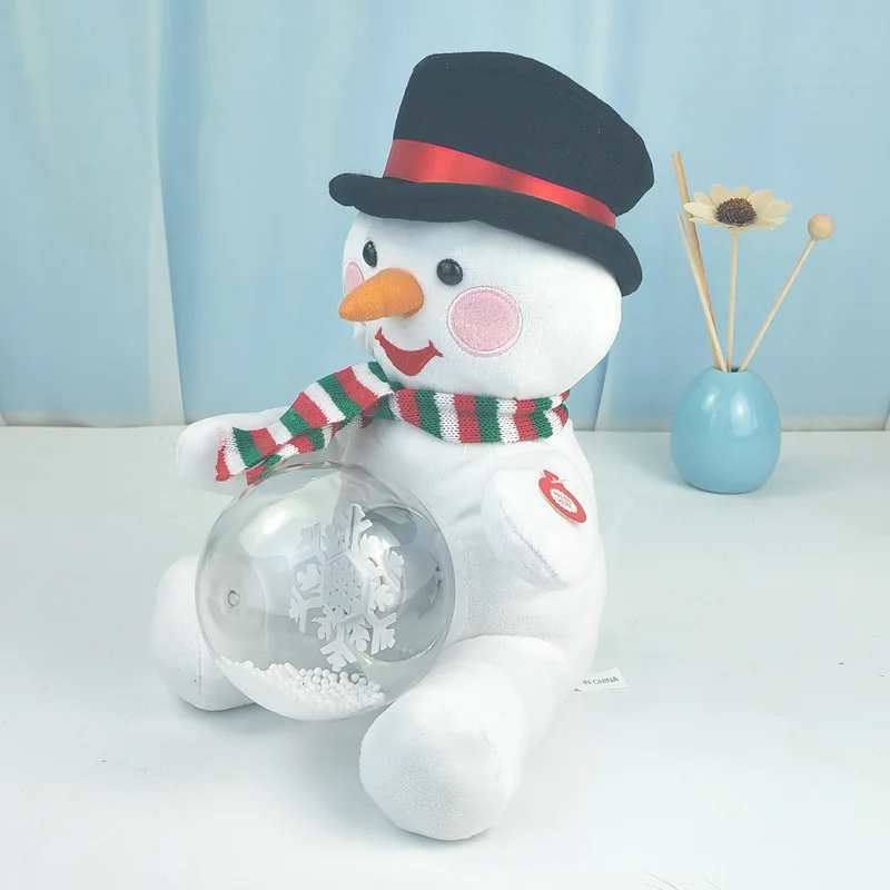 Good Quality Christmas Plush Toys For Kids Elf Toy Music Singing Dancing Shake Pet Doll