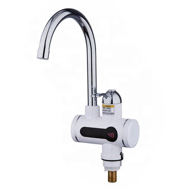 3000W digital display instant electric heating hot water tap faucet for kitchen