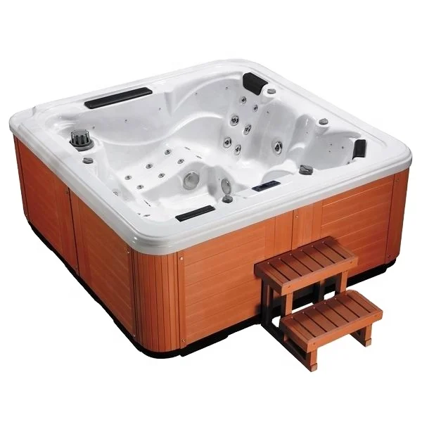 OEM JOY SPA JY8012 High Quality 5 Persons Balboa Outdoor Spa Hot Tubs with 61 Jets