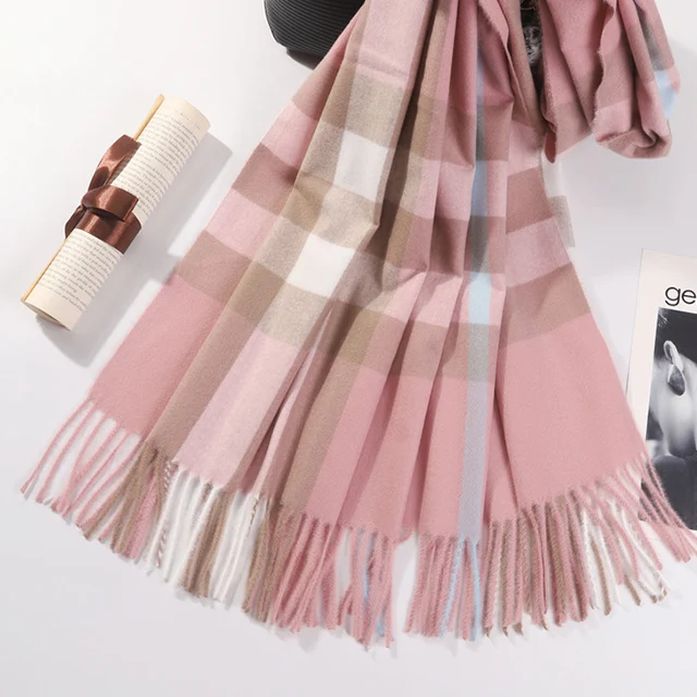 
Новый Популярный кашемировый шарф лучшего качества, кашемировый клетчатый шарф, шерстяной шарф 