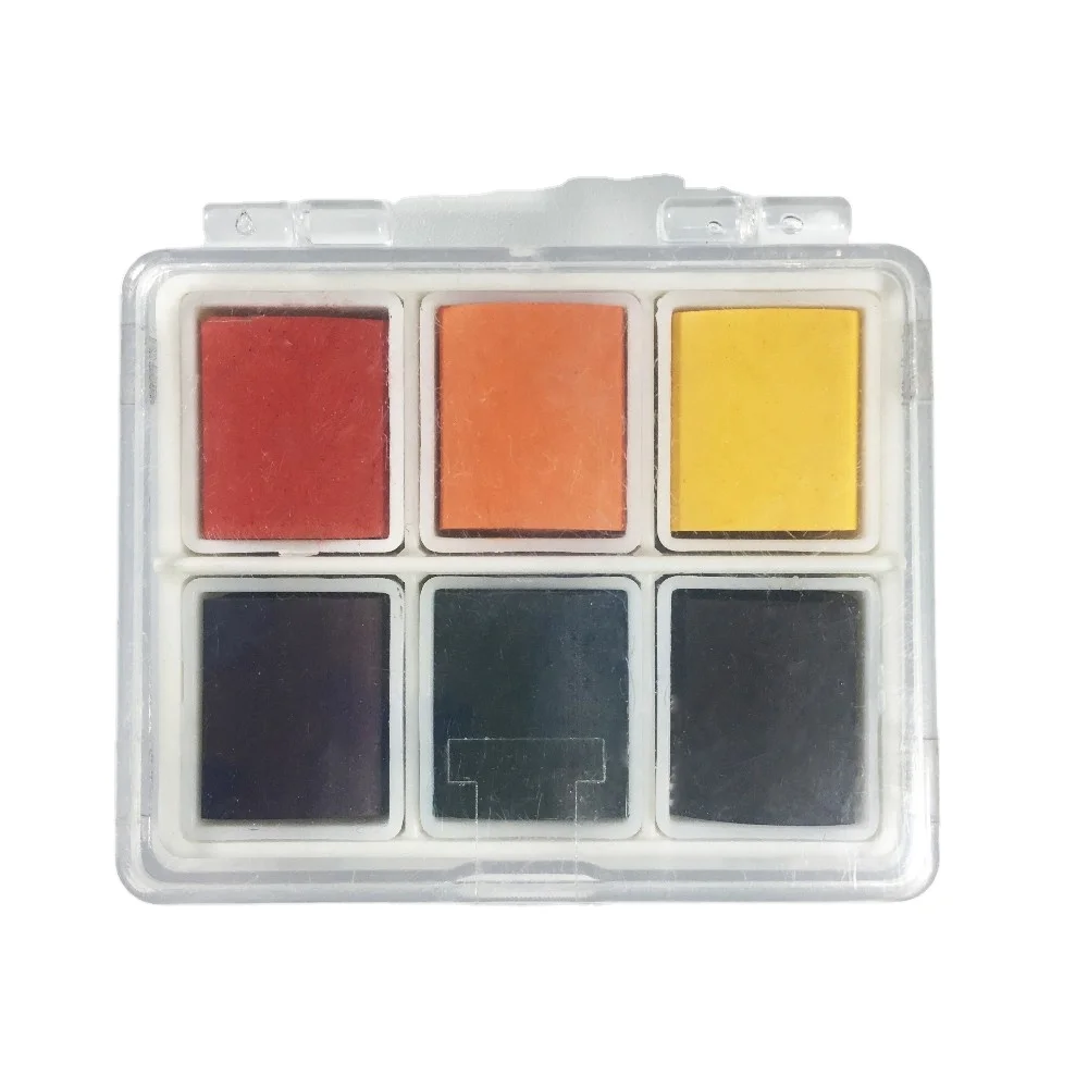 36-color solid watercolor paint set for beginners hand-painted 12-color 24-color watercolor paint