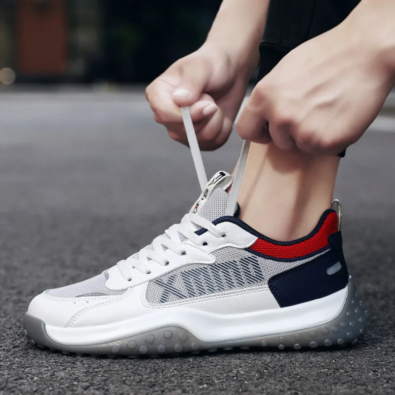 Fashionable Men Shoes Leather Running Sport Sneaker Best Popular OEM Sneaker