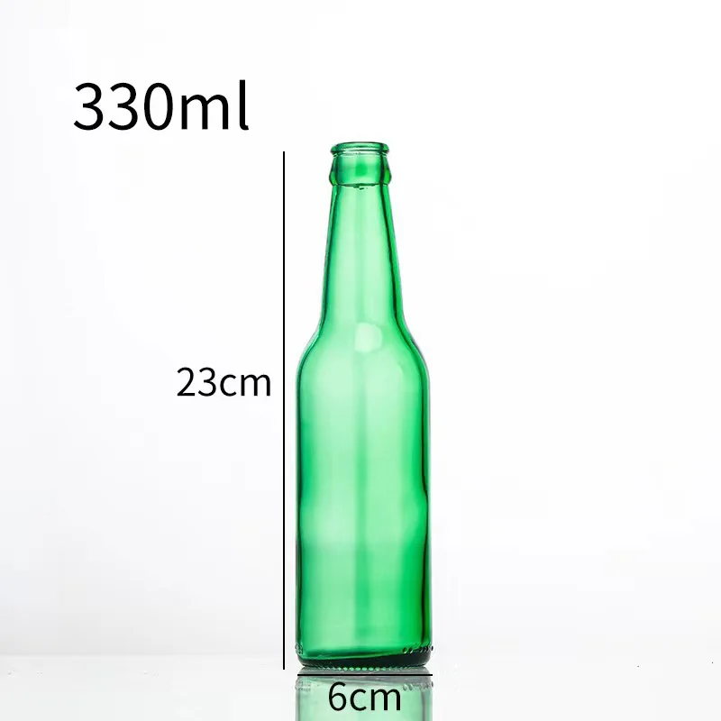 250ml 275ml 330ml 500ml 640ml Empty Amber Beer Bottles High Quality Factory Manufactured Glass Bottle With Crown Cap